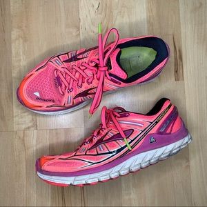 Brooks pink coral woman’s running shoes